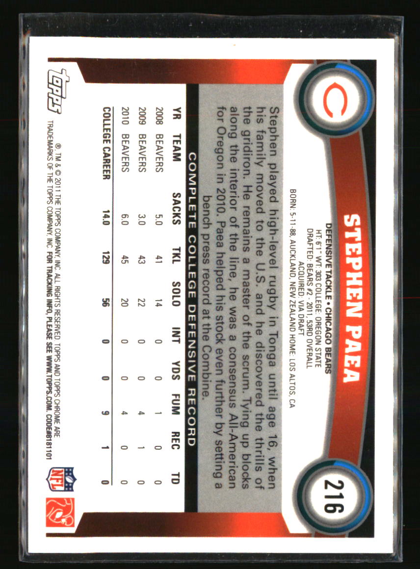 Chicago Bears Football Cards - Choose from 100s Qty Discount Pt 5 - Picture 295 of 315