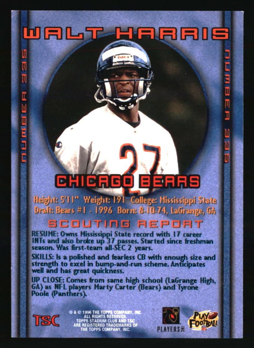 Chicago Bears Football Cards - Choose from 100s Qty Discount Pt 5 - Picture 315 of 315