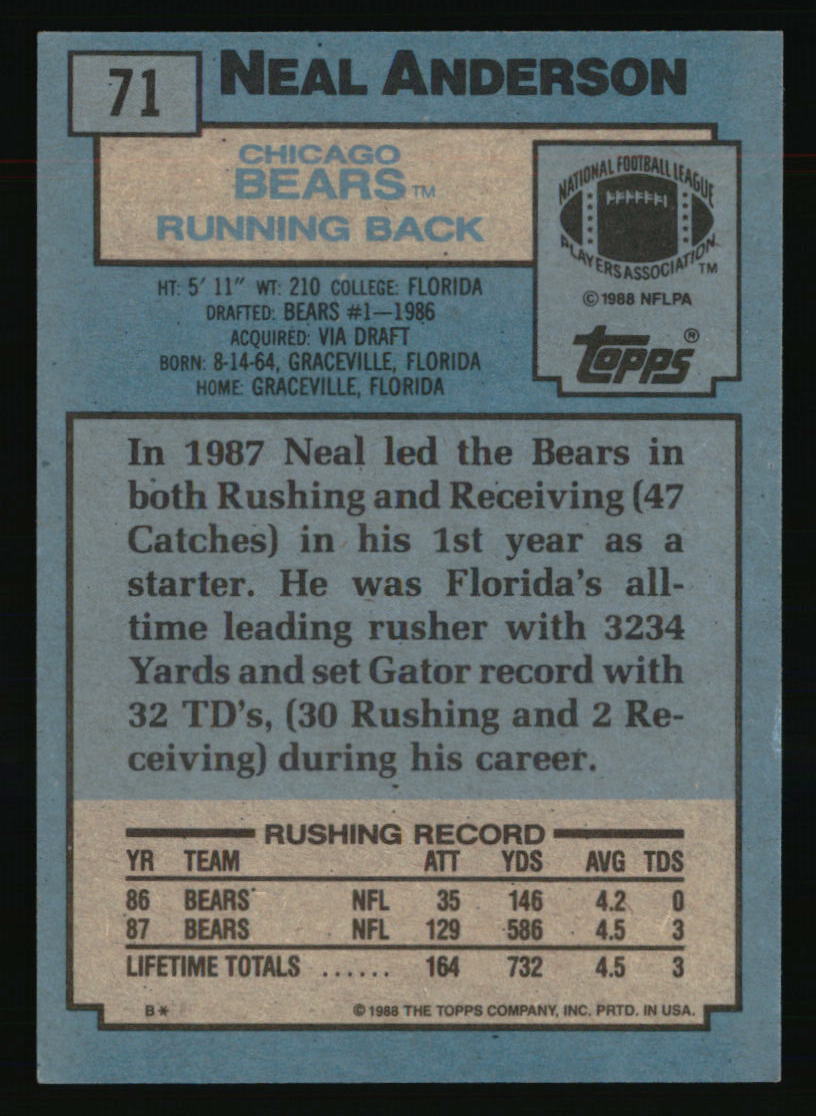 Chicago Bears Football Cards - Choose from 100s Qty Discount Pt 5 - Picture 255 of 315