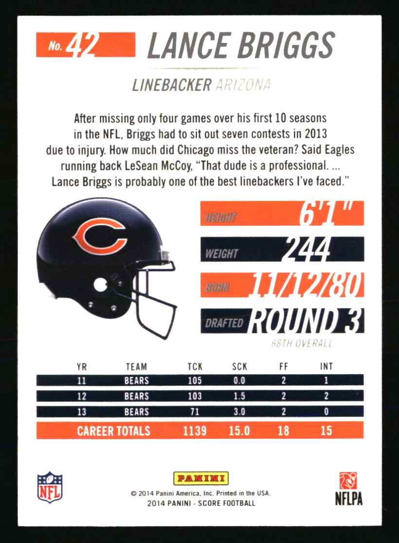 Chicago Bears Football Cards - Choose from 100s Qty Discount Pt 5 - Picture 187 of 315