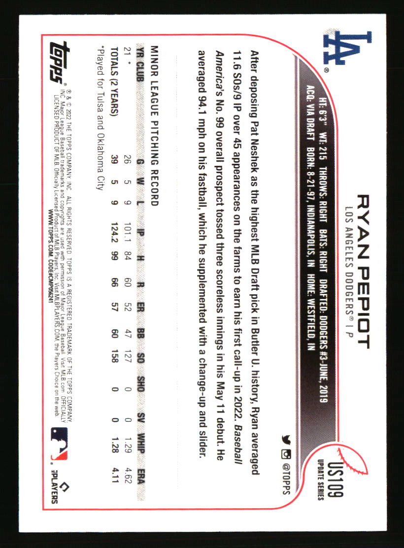 Los Angeles Dodgers Baseball Cards Choose Player Qty Discount 100s to Choose - Picture 353 of 467