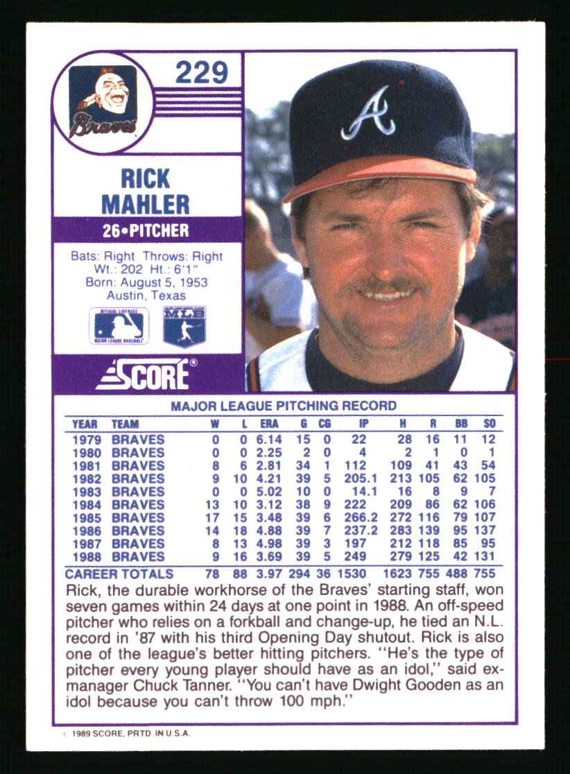 Atlanta Braves Baseball Cards Choose Player Qty Discount 100s to Choose - Picture 333 of 501