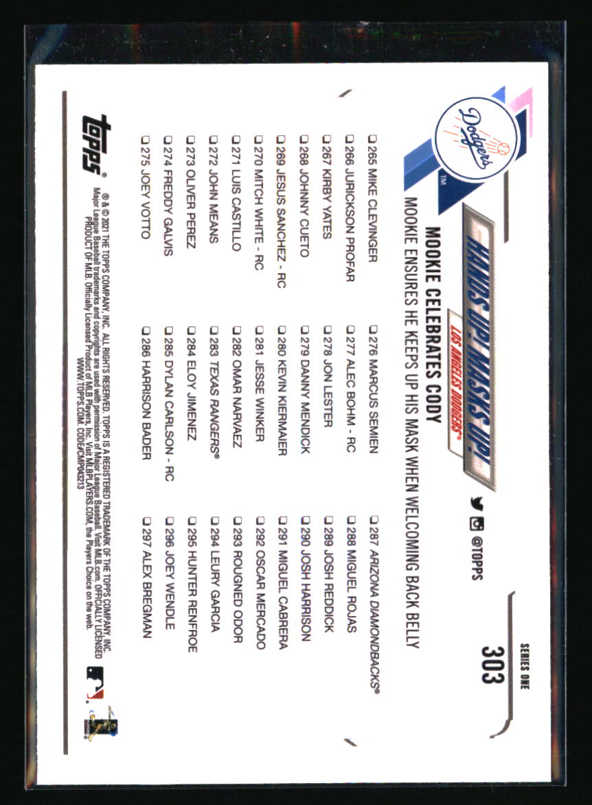 Los Angeles Dodgers Baseball Cards Choose Player Qty Discount 100s to Choose - Picture 187 of 467