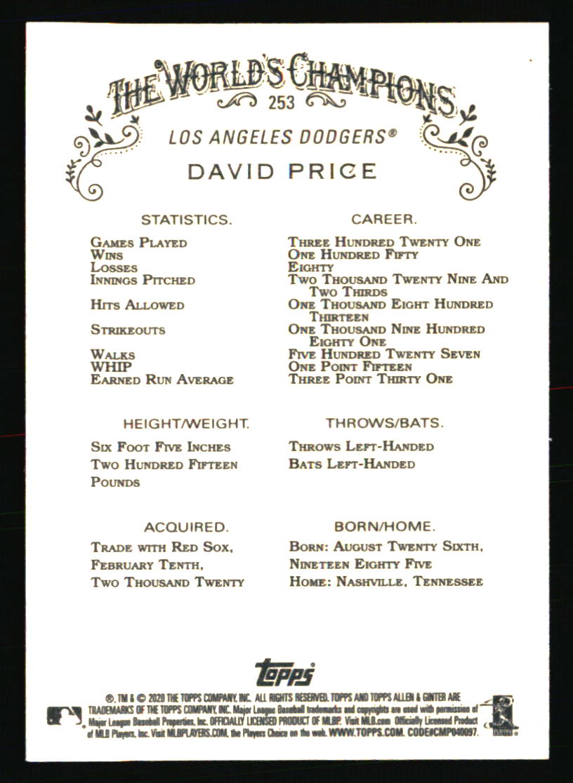 Los Angeles Dodgers Baseball Cards Choose Player Qty Discount 100s to Choose - Picture 135 of 467