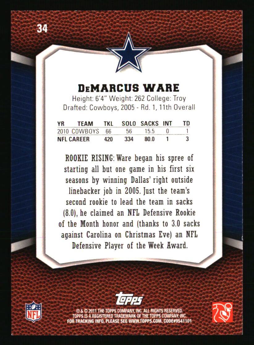 Dallas Cowboys Football Cards Choose Player Choose From 100s Qty Discount Pt 4 - Picture 95 of 501