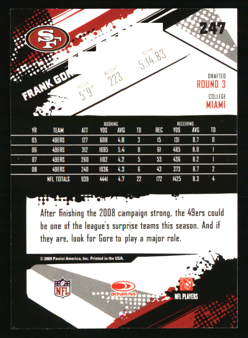 San Francisco 49ers Football Cards Choose Player Qty Discount 100s to Choose - Picture 309 of 425