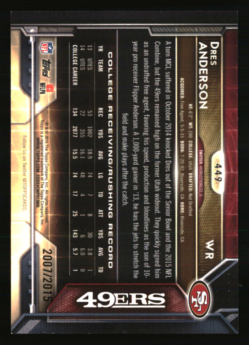 San Francisco 49ers Football Cards Choose Player Qty Discount 100s to Choose - Picture 291 of 425