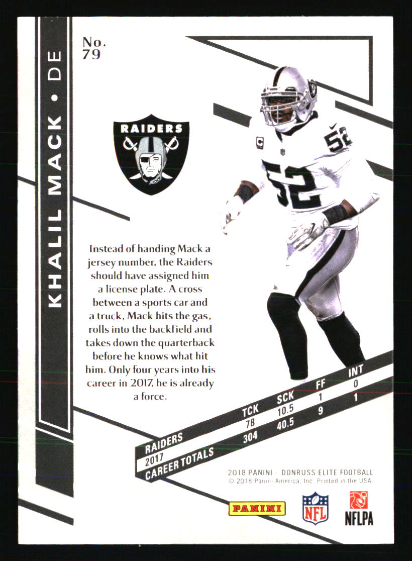 Tarjetas de fútbol americano Oakland Raiders - Elige entre 100 jugadores cantidad descuento - Parte 3 - Imagen 239 de 497