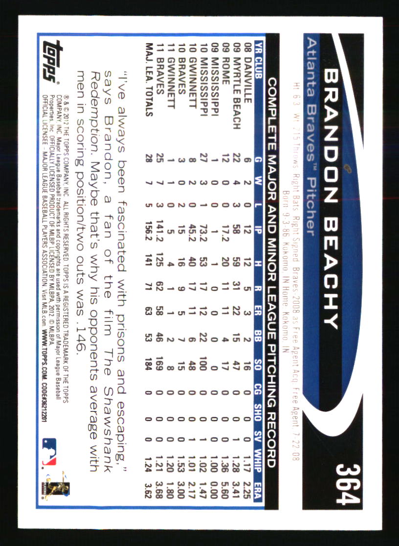 Atlanta Braves Baseball Cards Choose From 100s Players Qty Discount pt.2 - Picture 61 of 485