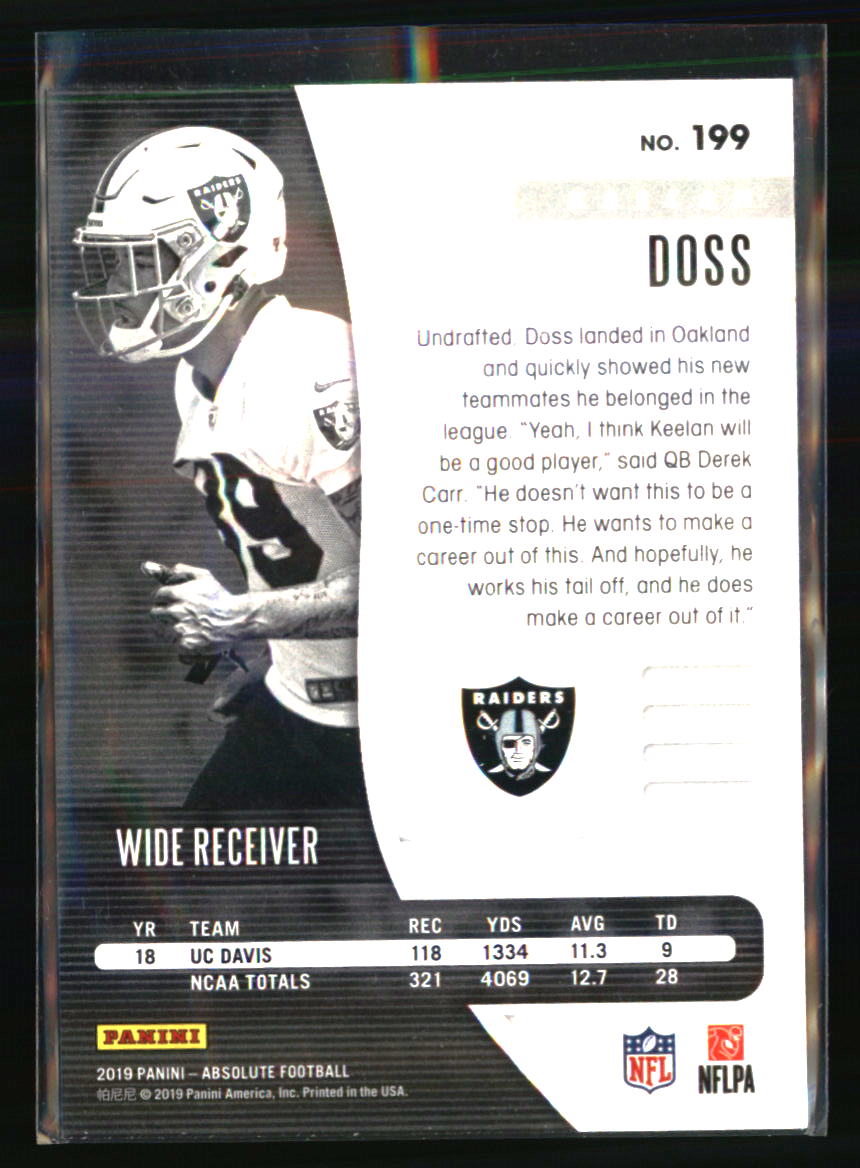 Tarjetas de fútbol americano Oakland Raiders - Elige entre 100 jugadores cantidad descuento - Parte 3 - Imagen 247 de 497
