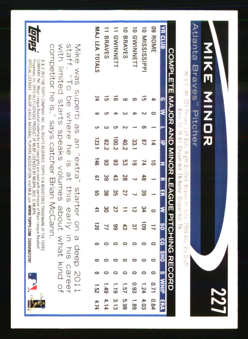 Atlanta Braves Baseball Cards Choose From 100s Players Qty Discount pt.2 - Picture 371 of 485