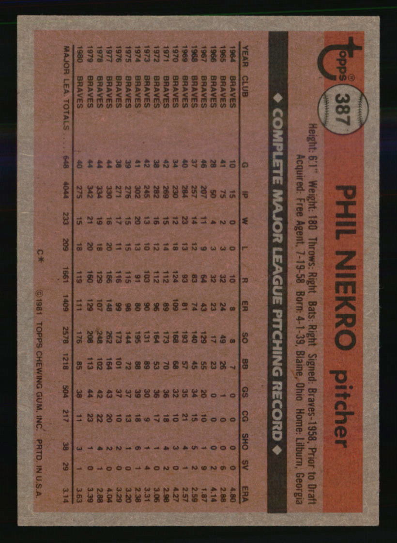 Atlanta Braves Baseball Cards Choose From 100s Players Qty Discount pt.2 - Picture 399 of 485