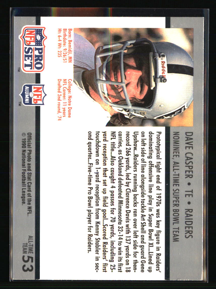 Tarjetas de fútbol americano Oakland Raiders - Elige entre 100 jugadores cantidad descuento - Parte 3 - Imagen 279 de 497