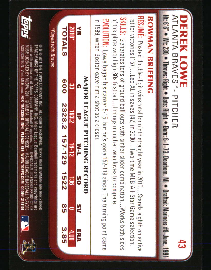 Atlanta Braves Baseball Cards Choose From 100s Players Qty Discount Part 1 - Picture 271 of 437