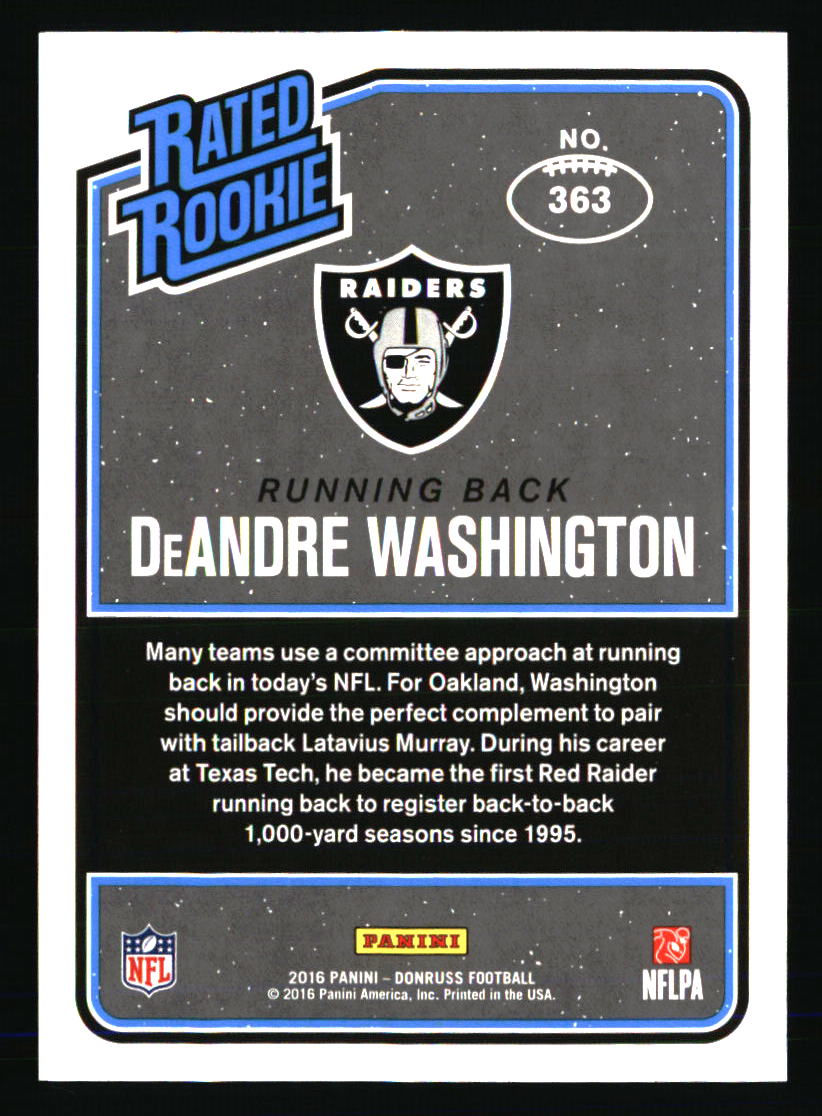 Tarjetas de fútbol americano Oakland Raiders - Elige entre 100 jugadores cantidad descuento - Parte 3 - Imagen 297 de 497