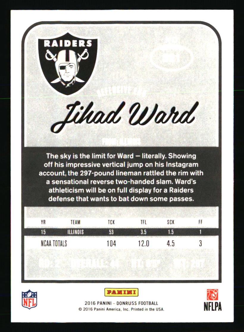 Tarjetas de fútbol americano Oakland Raiders - Elige entre 100 jugadores cantidad descuento - Parte 3 - Imagen 309 de 497