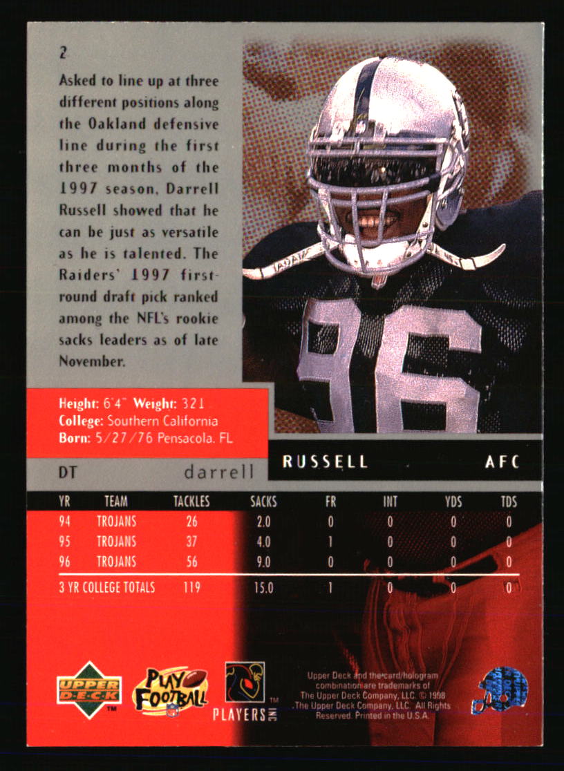 Tarjetas de fútbol americano Oakland Raiders - Elige entre 100 jugadores cantidad descuento - Parte 3 - Imagen 335 de 497