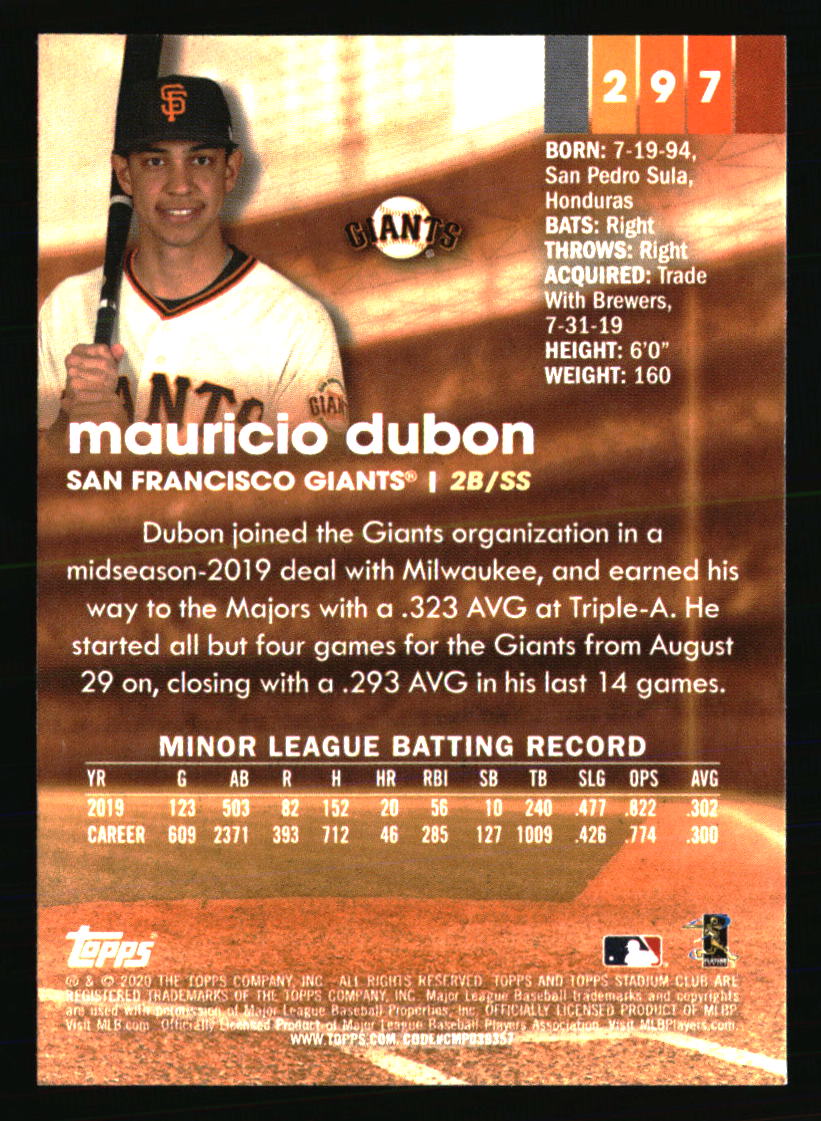 San Francisco Giants Baseball Cards - Choose from 100s Quantity Discount Part 4 - Picture 409 of 467