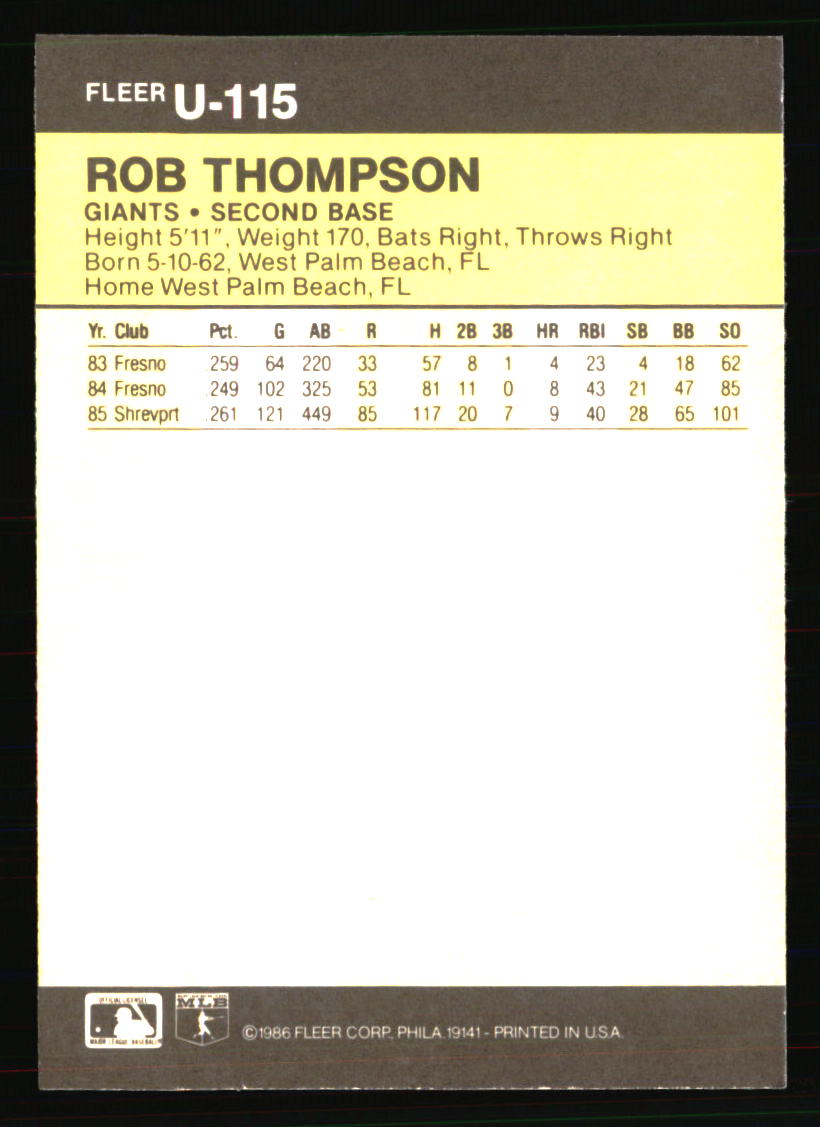 San Francisco Giants Baseball Cards - Choose from 100s Quantity Discount Part 4 - Picture 417 of 467