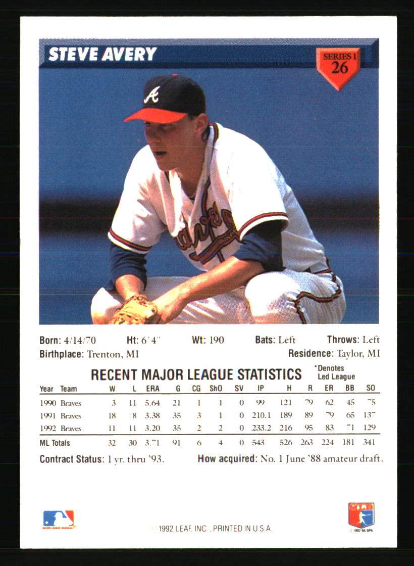 Atlanta Braves Baseball Cards Choose From 100s Players Qty Discount Part 1 - Picture 373 of 437
