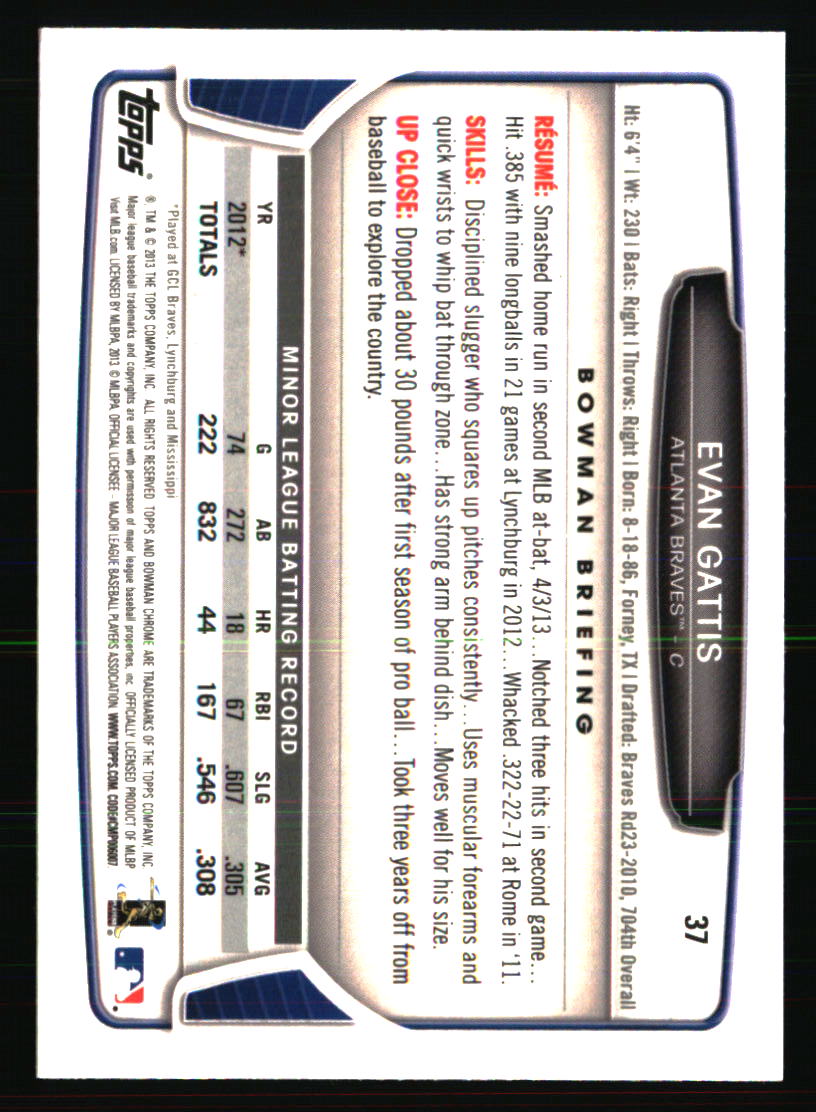 Atlanta Braves Baseball Cards Choose From 100s Players Qty Discount Part 1 - Picture 377 of 437