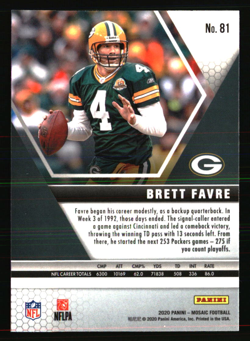 Green Bay Packers Fußballkarten - Wählen Sie aus 100er Spieler Mengenrabatt - Pt 10 - Bild 17 von 501