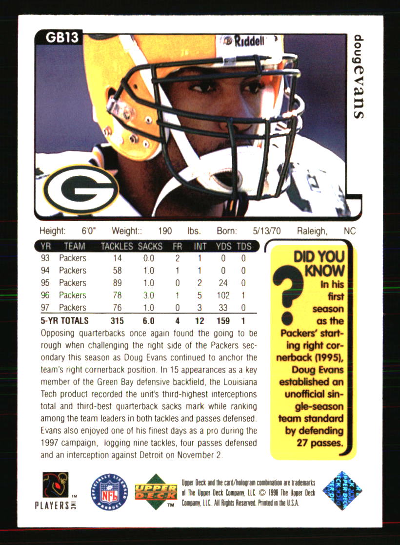 Green Bay Packers Fußballkarten - Wählen Sie aus 100er Spieler Mengenrabatt - Pt 10 - Bild 25 von 501