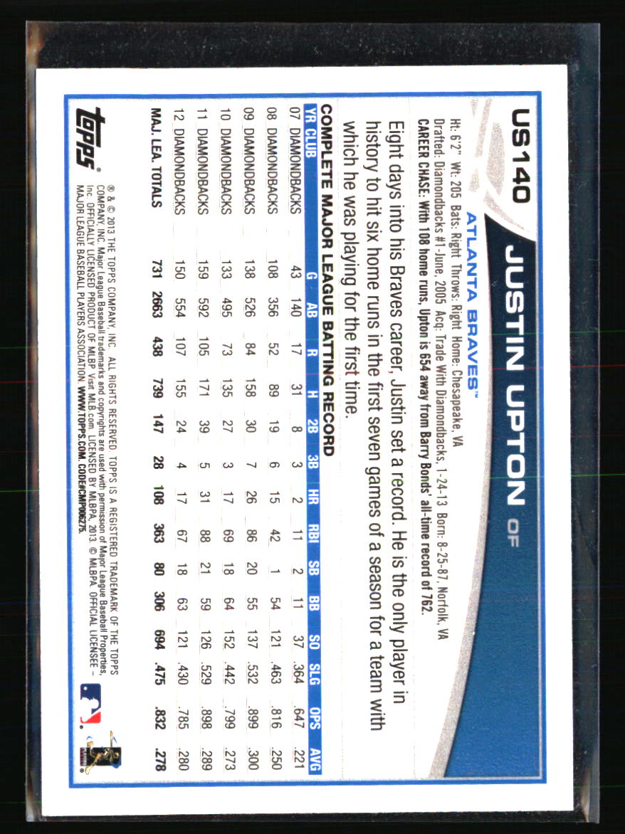 Atlanta Braves Baseball Cards Choose From 100s Players Qty Discount Part 1 - Picture 429 of 437