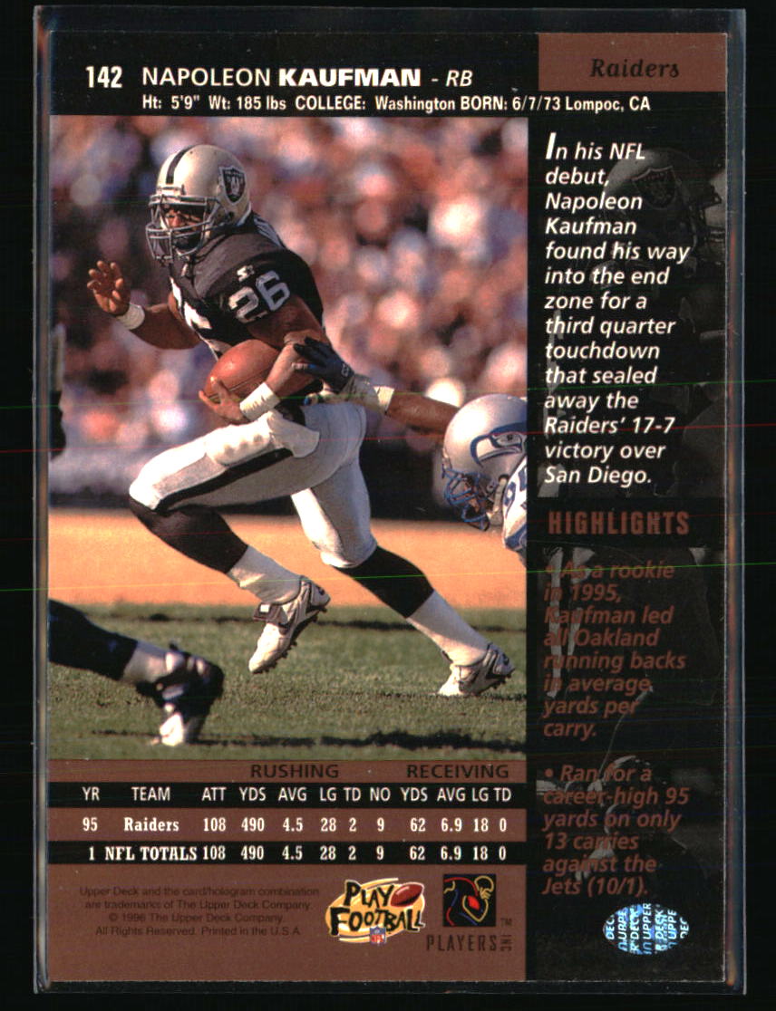 Tarjetas de fútbol americano Oakland Raiders - Elige entre 100 jugadores cantidad descuento - Parte 3 - Imagen 439 de 497