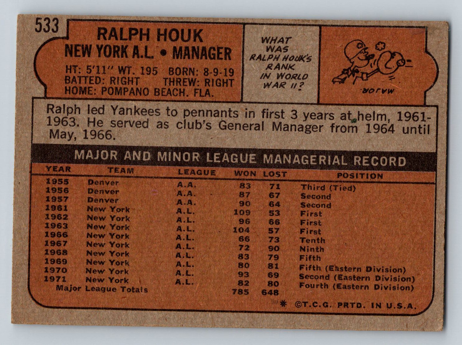 1972 Topps Baseball - Pick A Card - Cards 402-646 | eBay