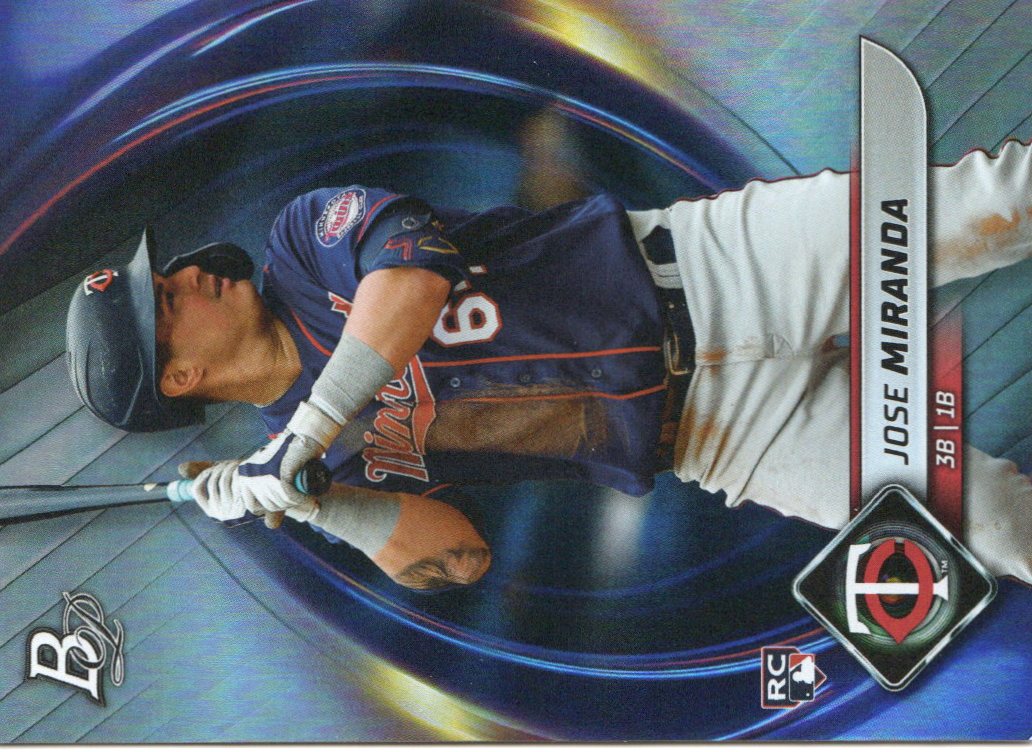  2022 Bowman Platinum #58 Jose Miranda NM-MT RC Rookie