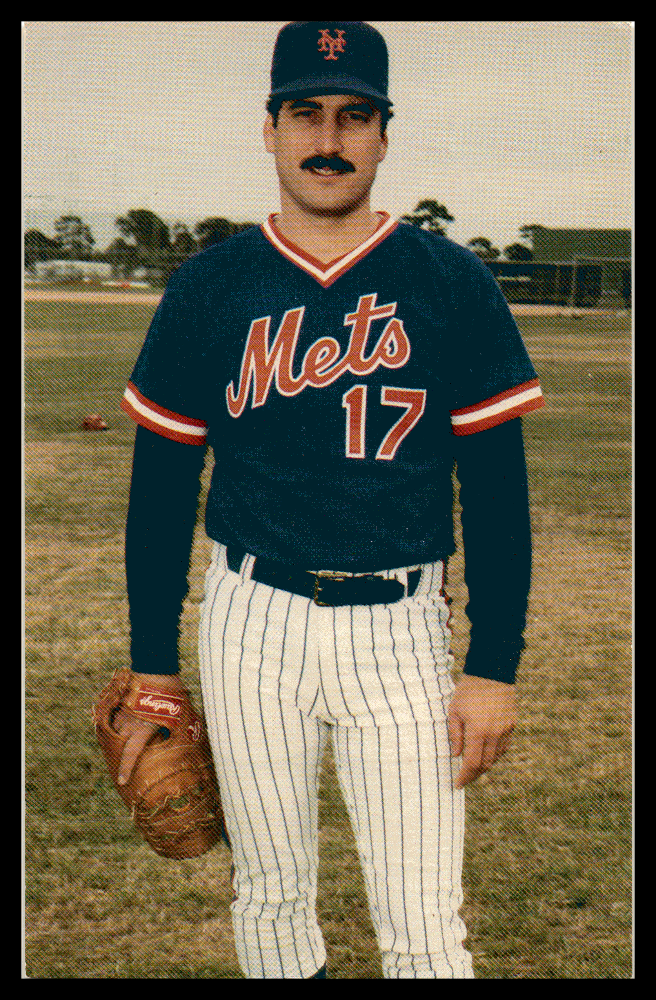 1986 TCMA New York Mets Postcards Keith Hernandez #NYM86-18 VG-EX 